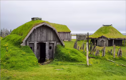 Viking Village Prop For Movie