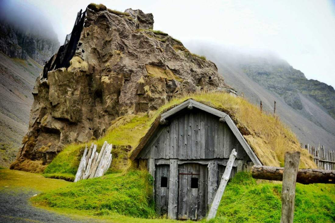 Viking Village Prop For Movie