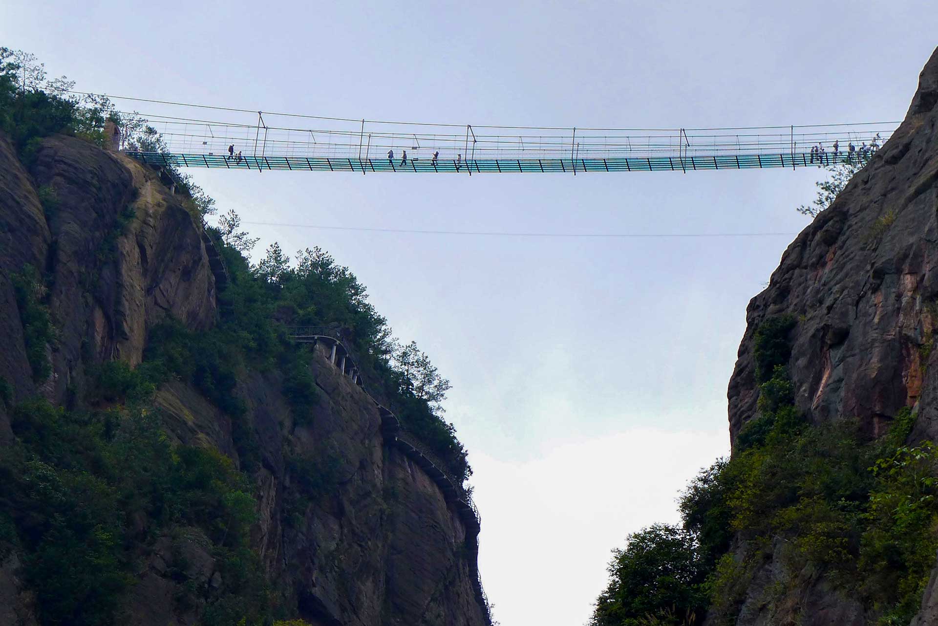 Most odvážnych mužov, Čína