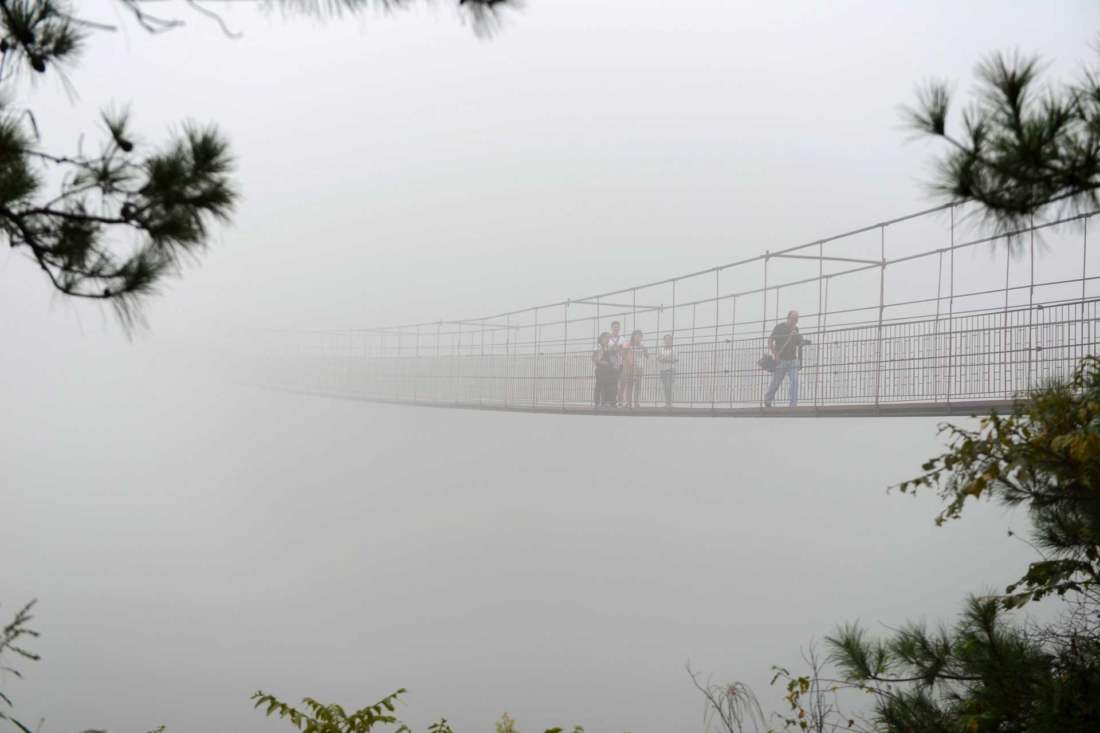 Most odvážnych mužov, Čína