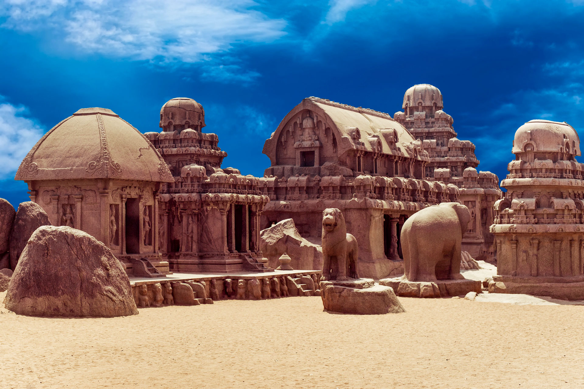 Shore Temple, Mahabalipuram, India