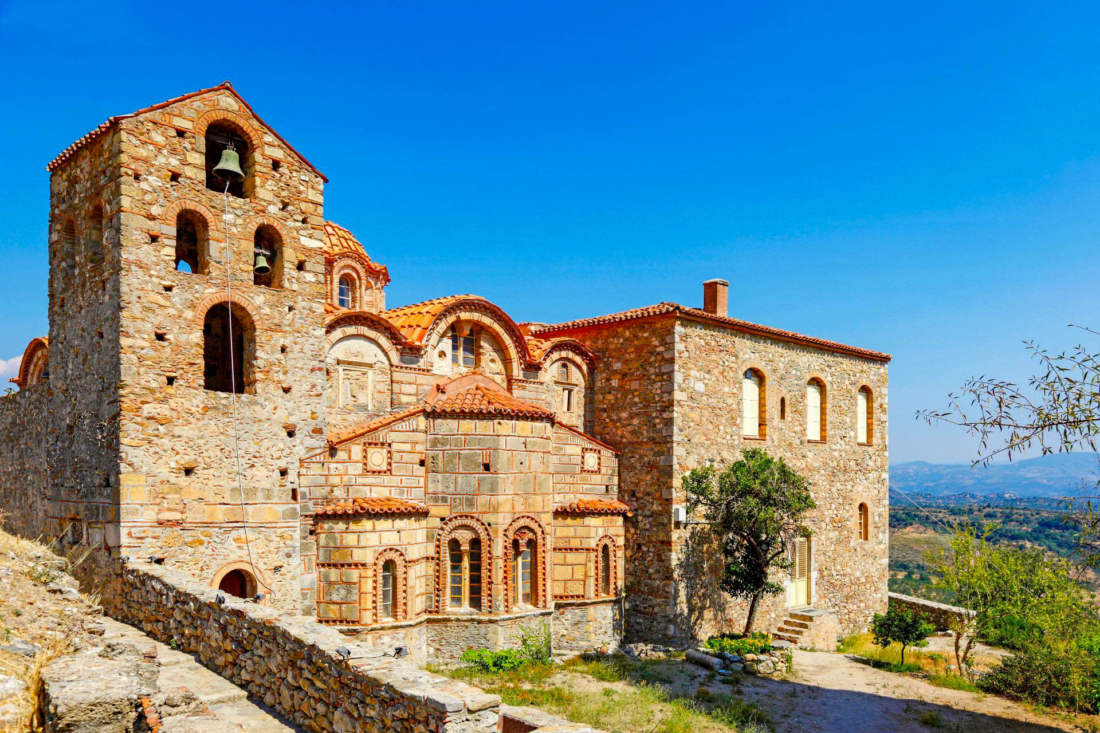 Mystras, Grécko