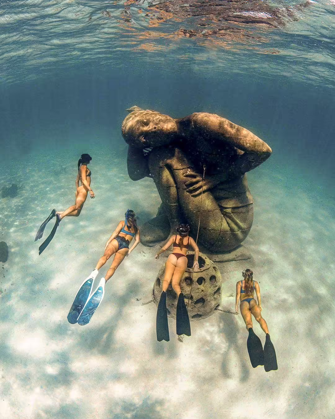 Ocean Atlas statue
