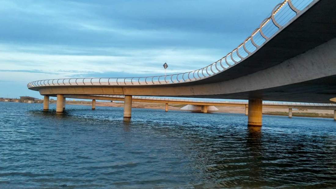 Most cez lagúnu Garzón