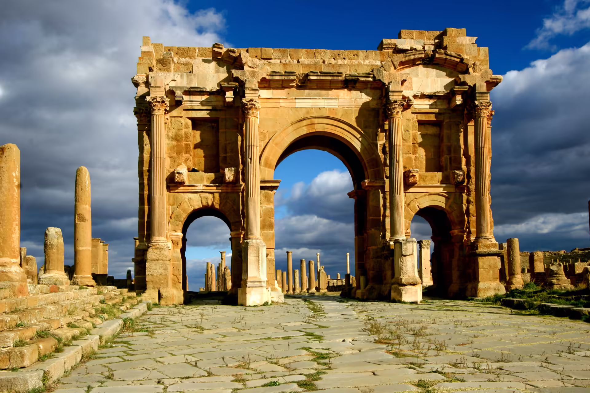 Timgad Roman Ruins