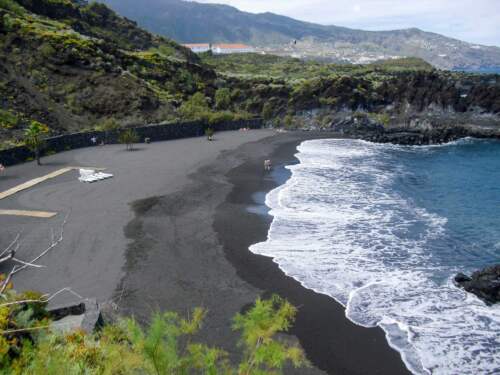 Čierna pláž, La Palma