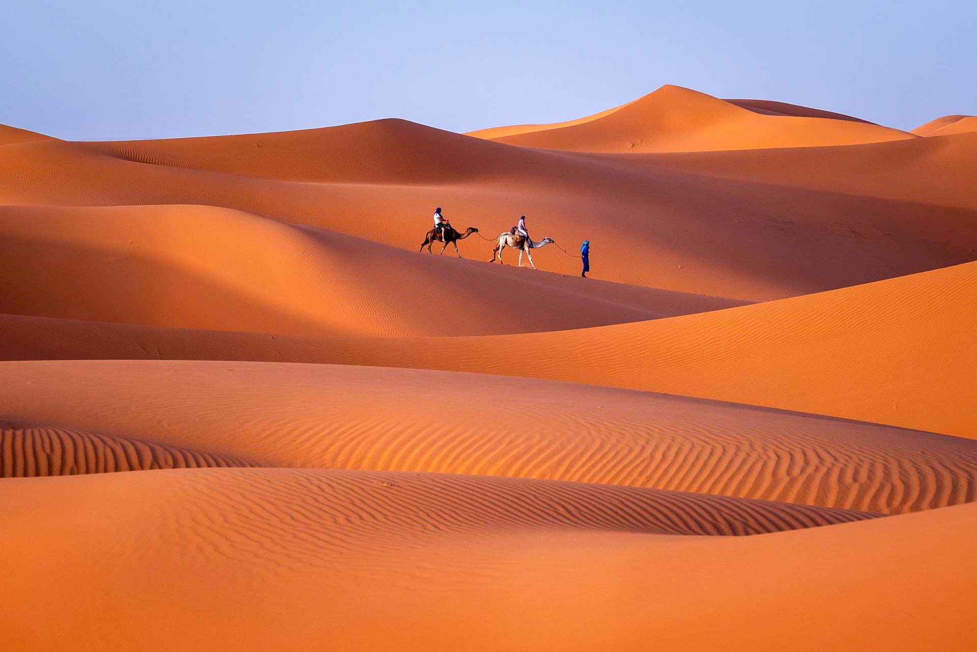 púšť v Maroku