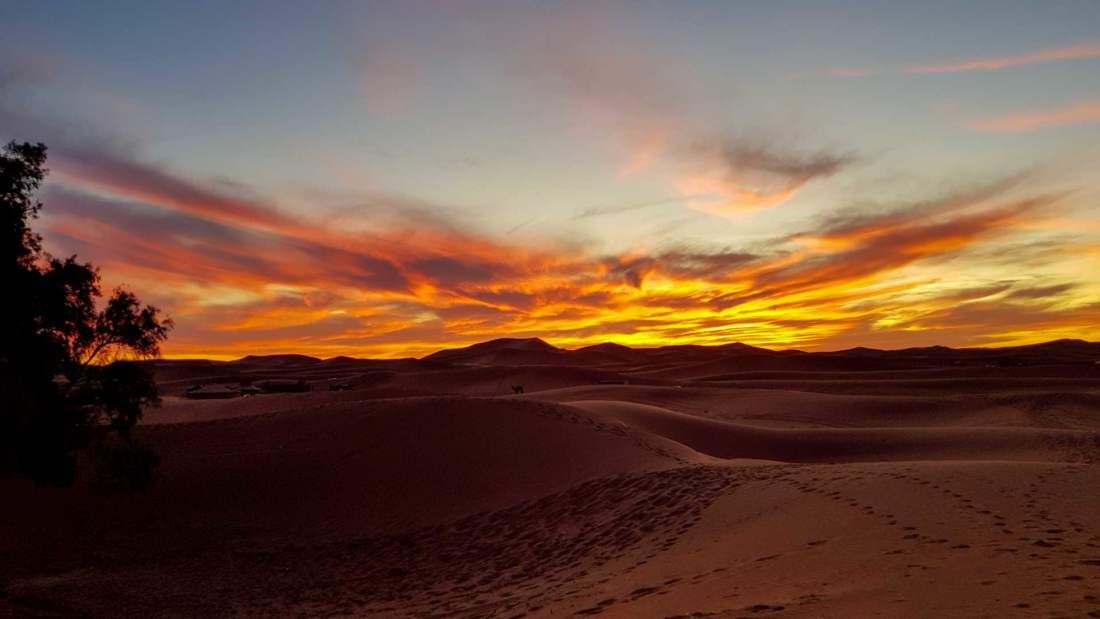 púšť v Maroku