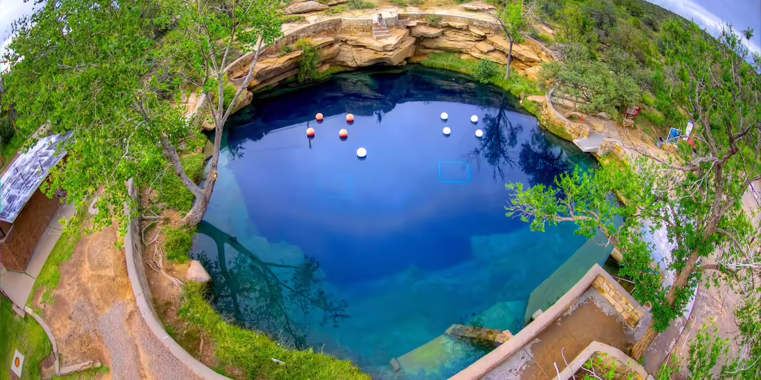 The Blue Hole Santa Rosa