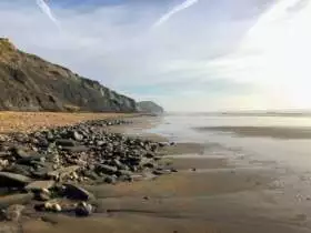 Pláž Charmouth