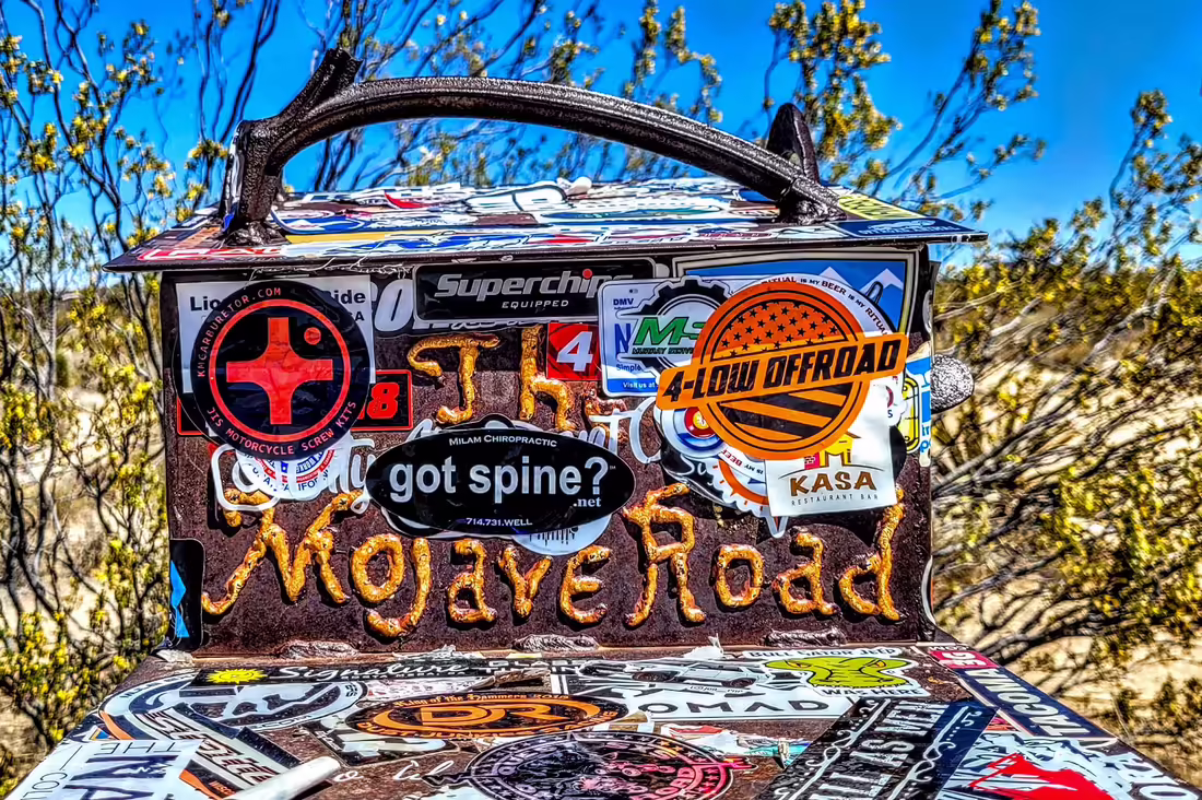 Mojave Road Mailbox