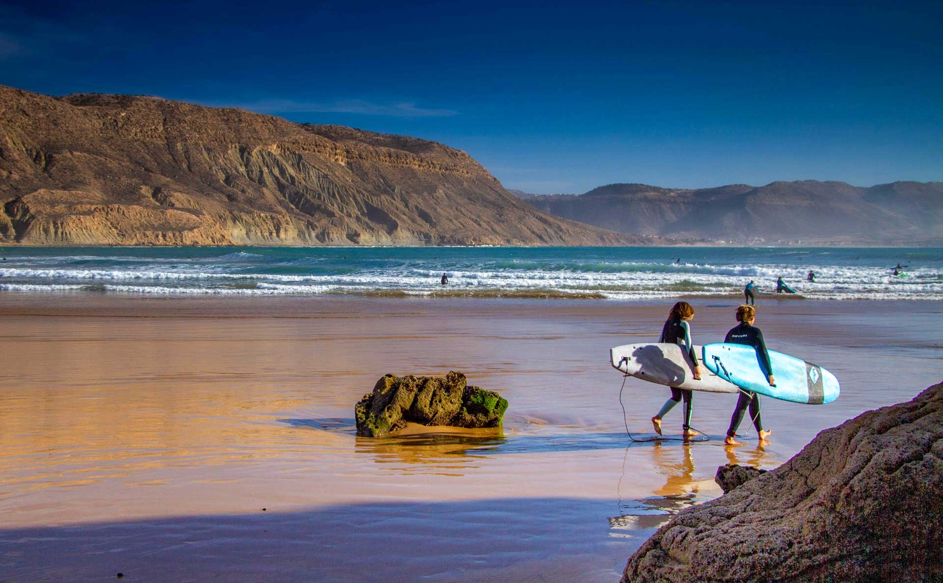 Surfovanie v Maroku