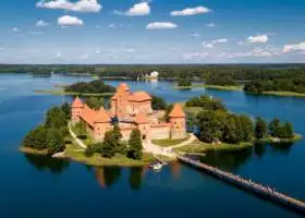 Hrad na ostrove Trakai