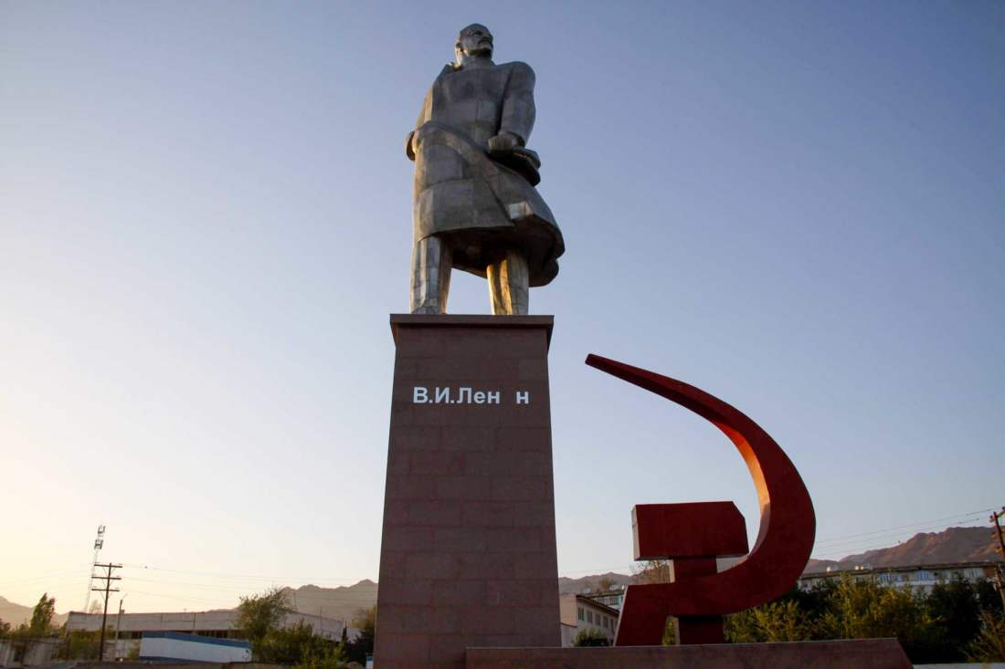 Statue of Lenin, Tajikistan