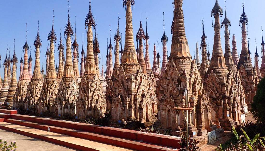 Pagodas Kakku, Myanmar
