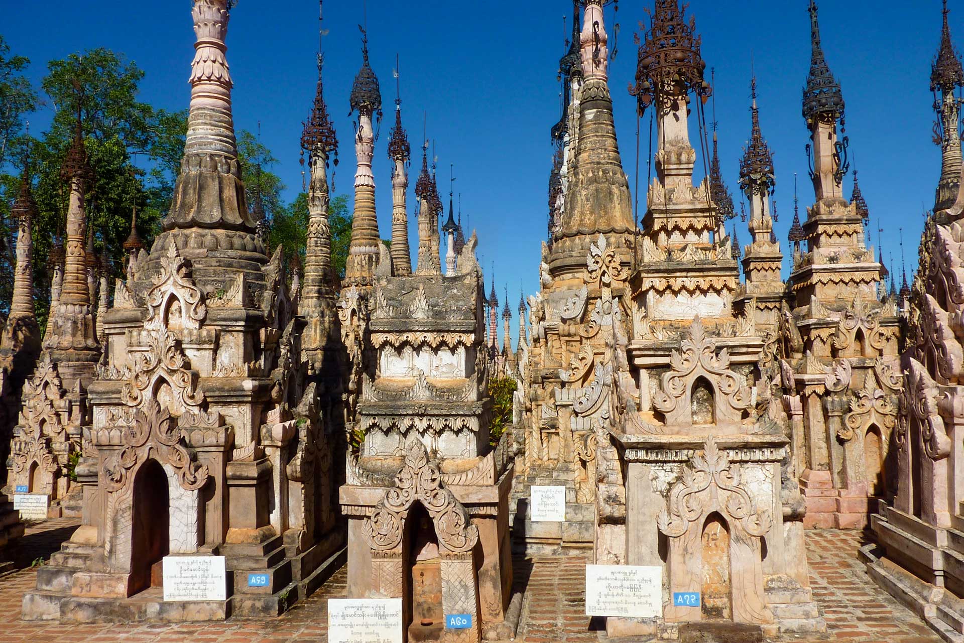 Pagodas Kakku, Myanmar