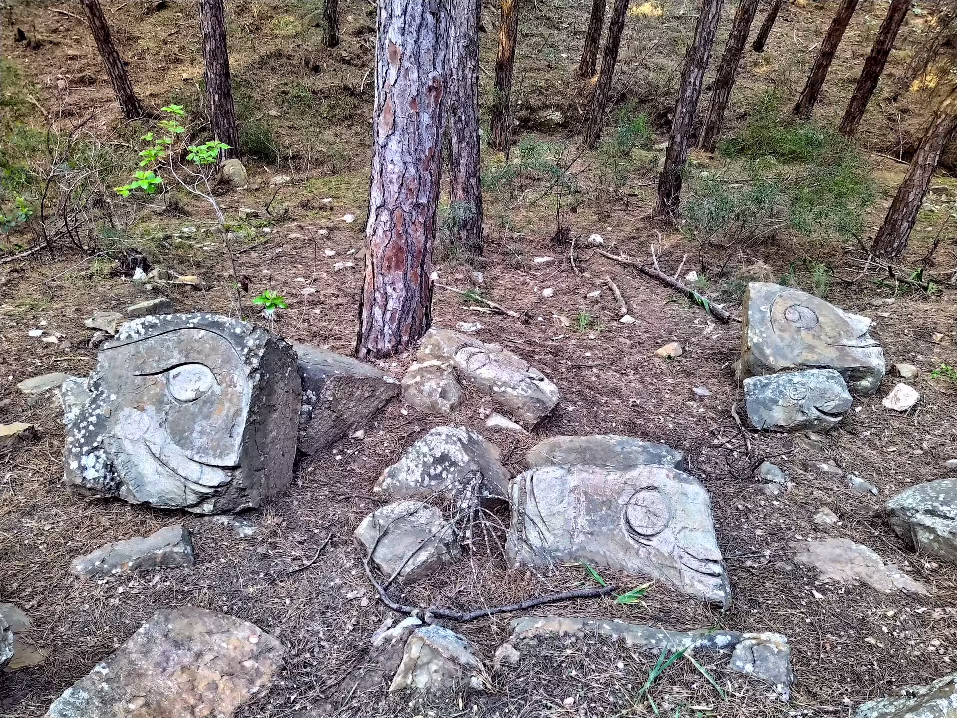 Esculturas de pedra