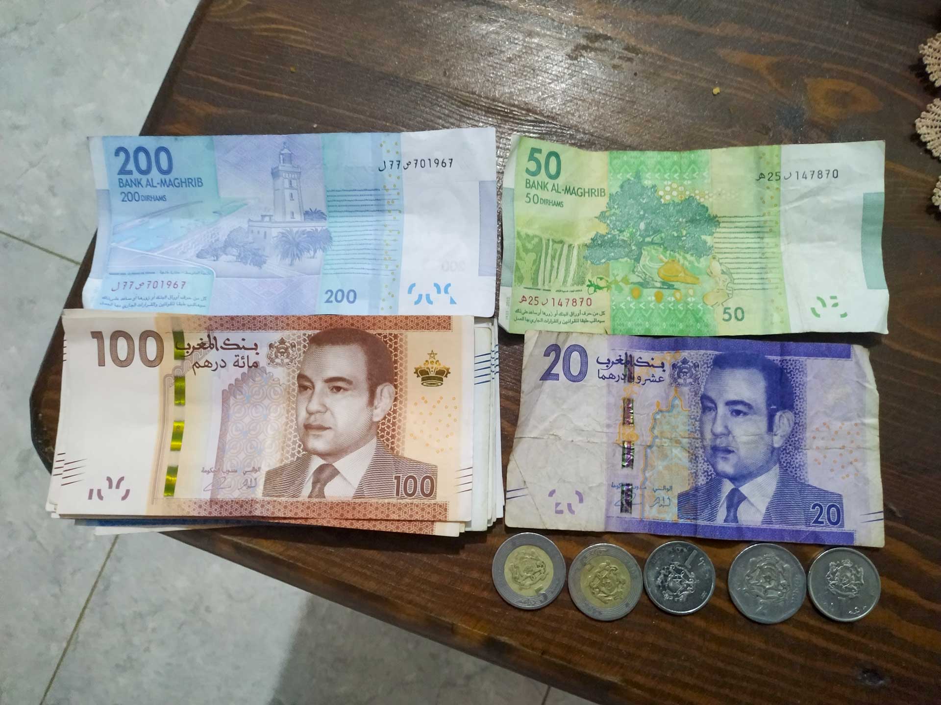Marocké peniaze