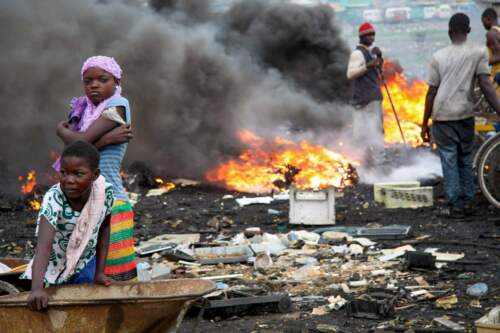 Agbogbloshie, Liberia