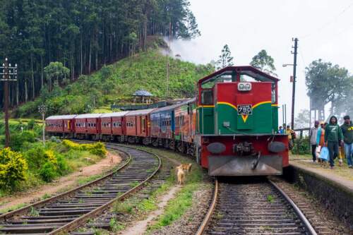 Vlak na Srí Lanka