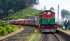 Vlak na Srí Lanka