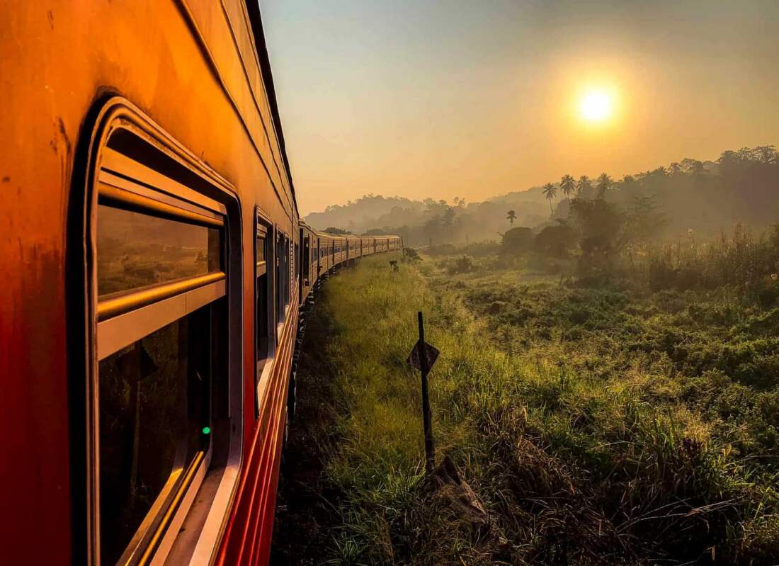 Železnica, Srí Lanka