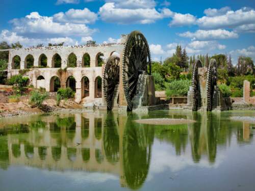 Norias of Hama, Syria