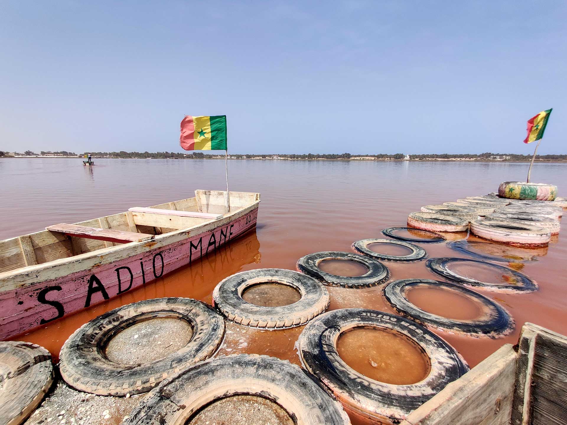 Slané jazero, Senegal