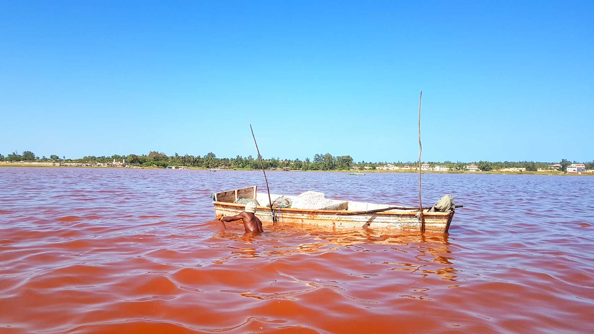 Slané jazero, Senegal