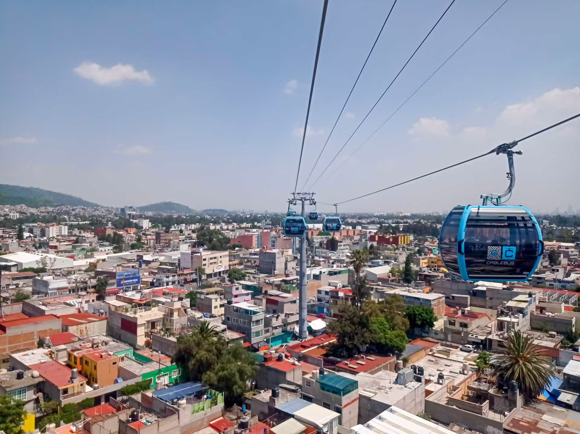 CABLEBUS Indios verdes