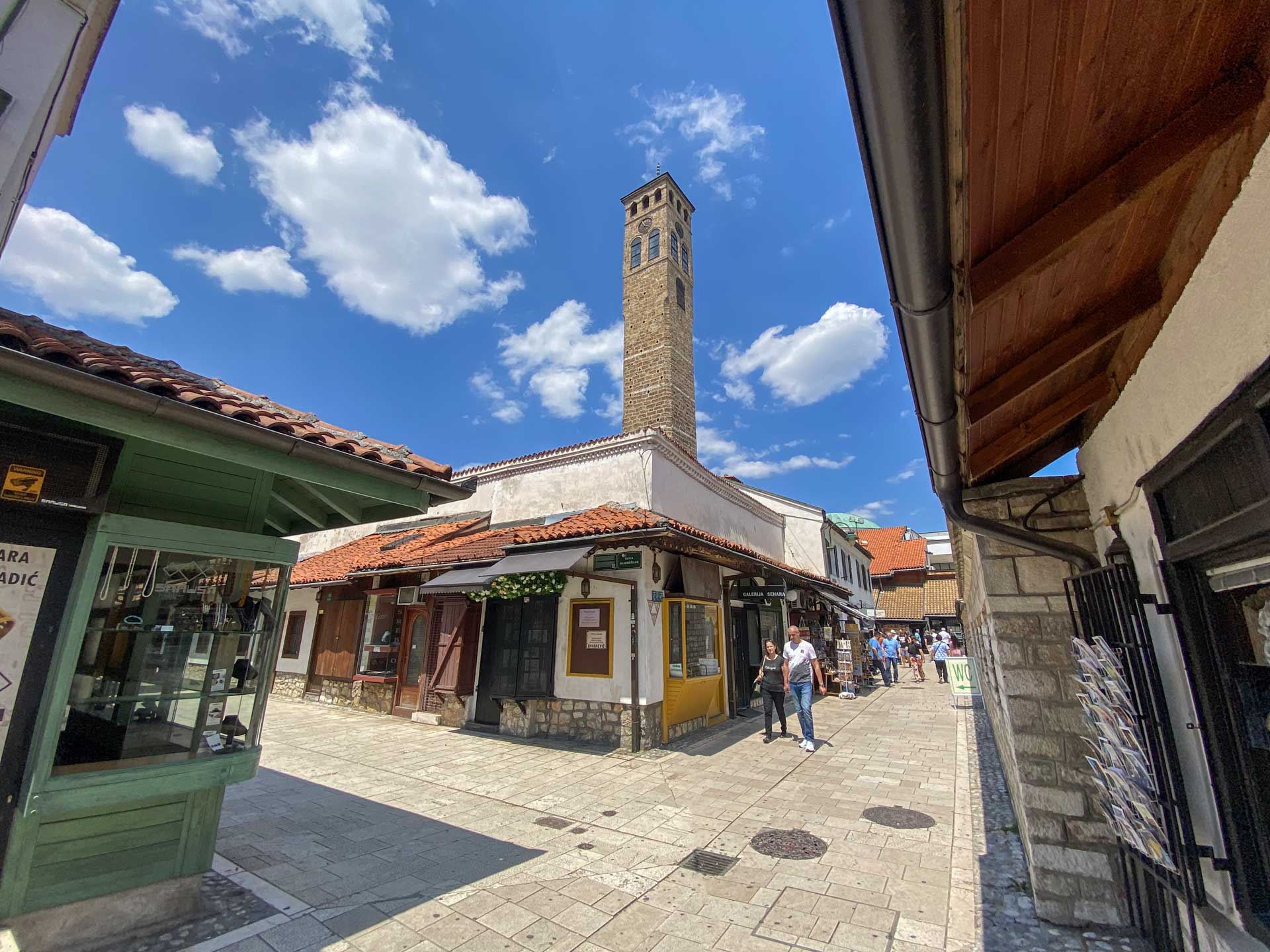 Stará sarajevská hodinová veža