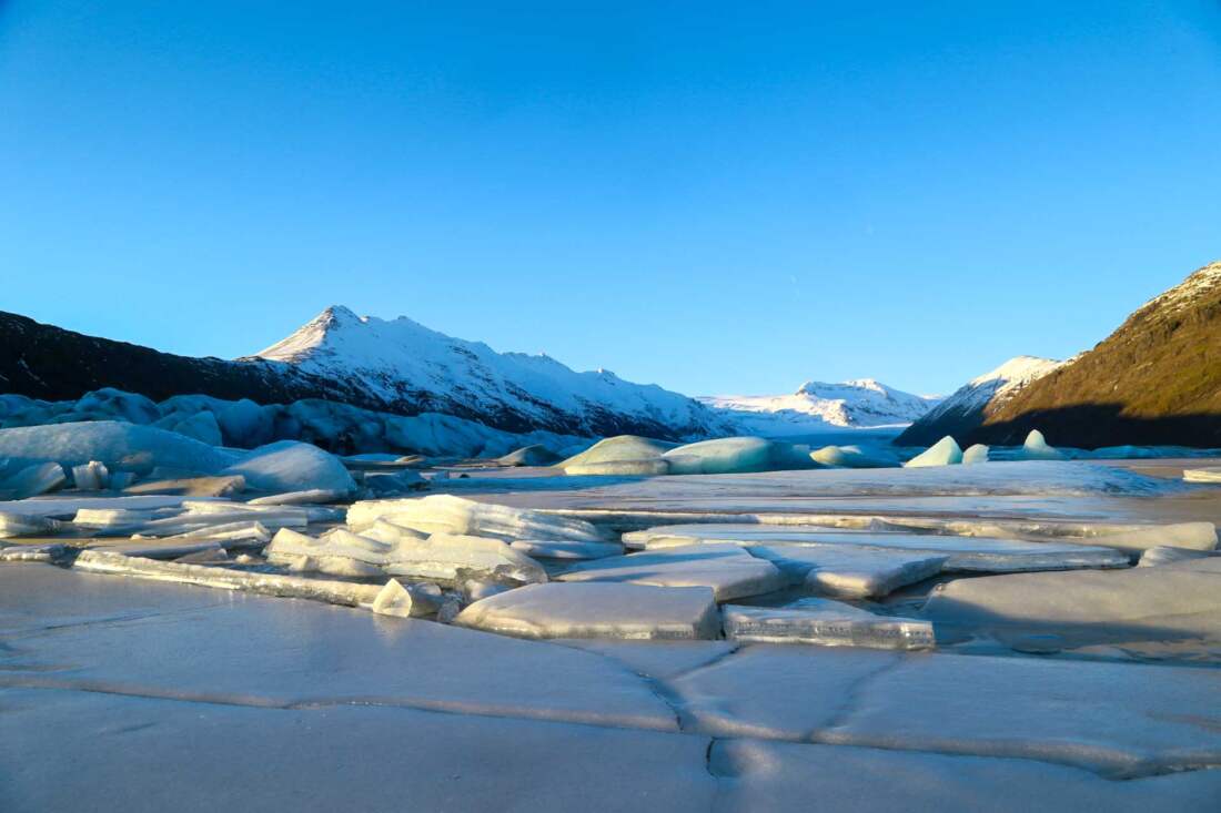 Ľadovcová lagúna, Island