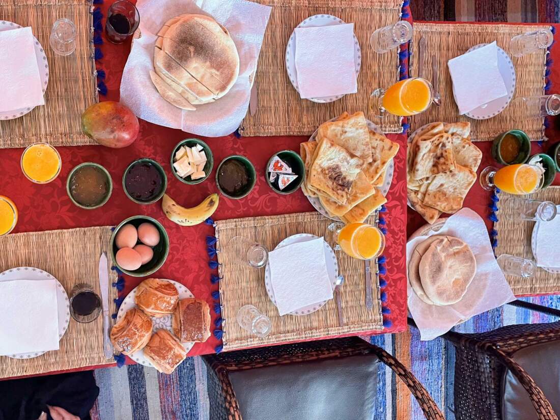 Marocké raňajky