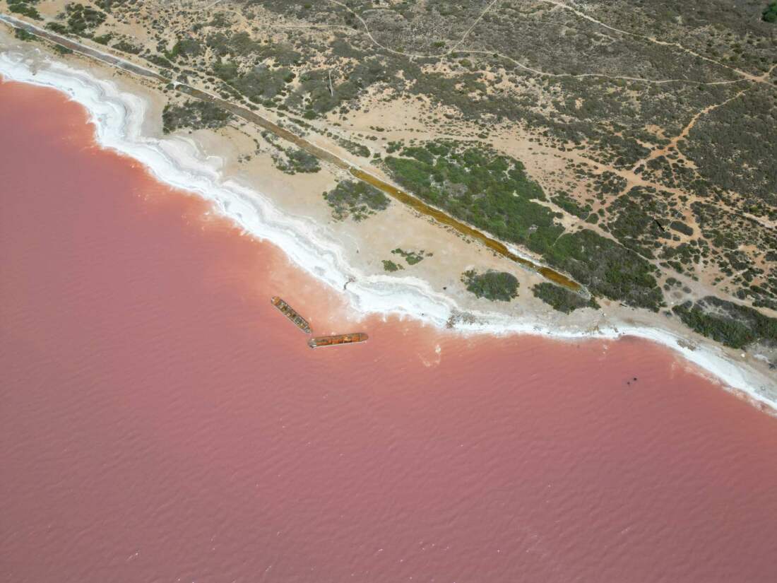 The Pink Lake Of Torrevieja