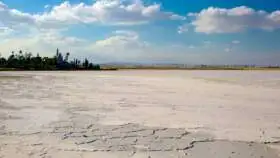 Soľné jazero Larnaka