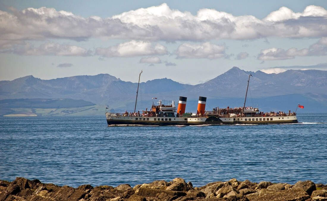 Lopatkový parník Waverley