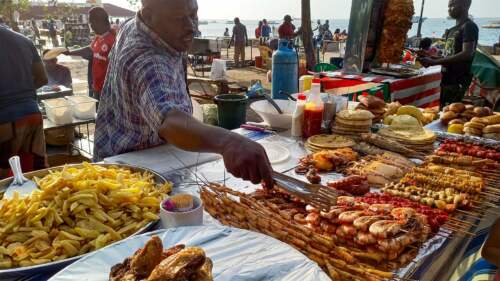 Zanzibarský nočný trh