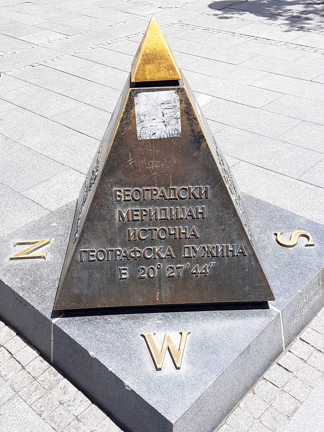 Beograd milestone