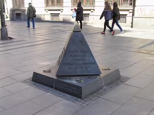 Beograd milestone