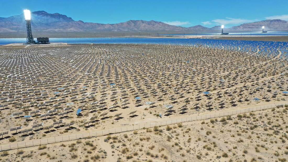 Projekt Solárnej Energie Crescent Dunes