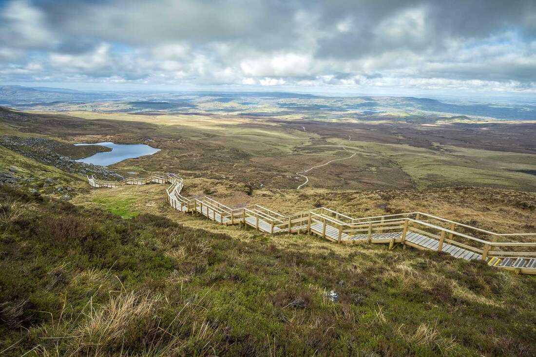 Cuilcagh chodník