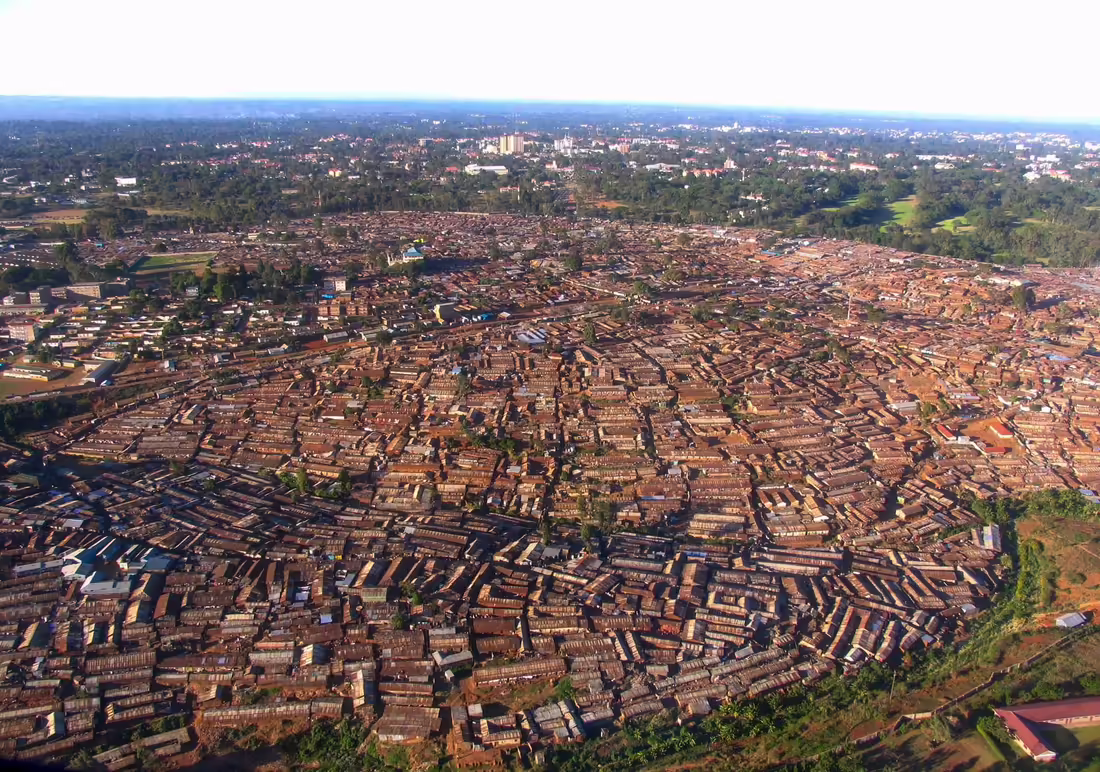 Slum v Nairobi