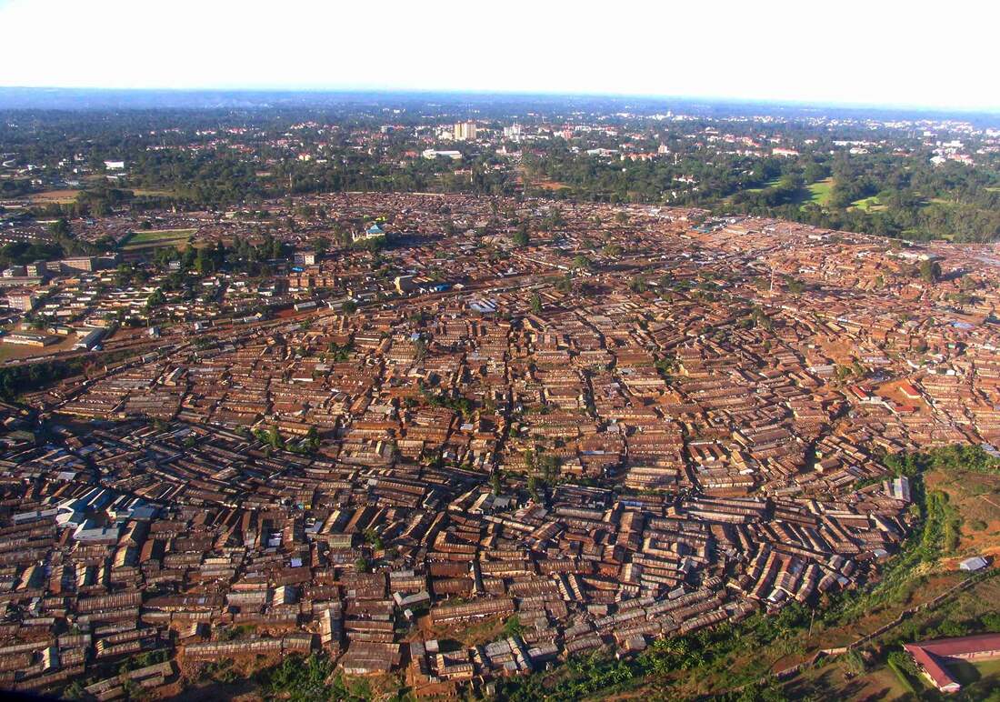 Slum v Nairobi