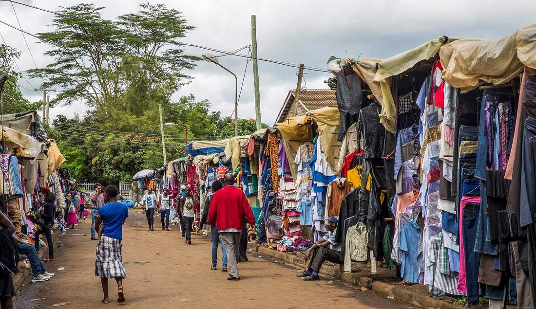 Slum v Nairobi