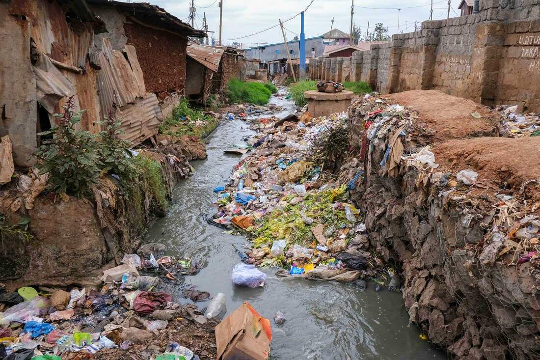 Slum v Nairobi