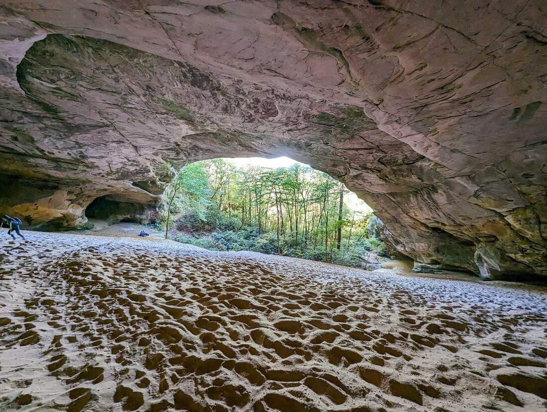 Sand cave