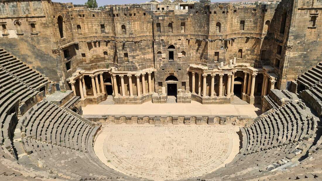 Bosra, Roman Amphitheater