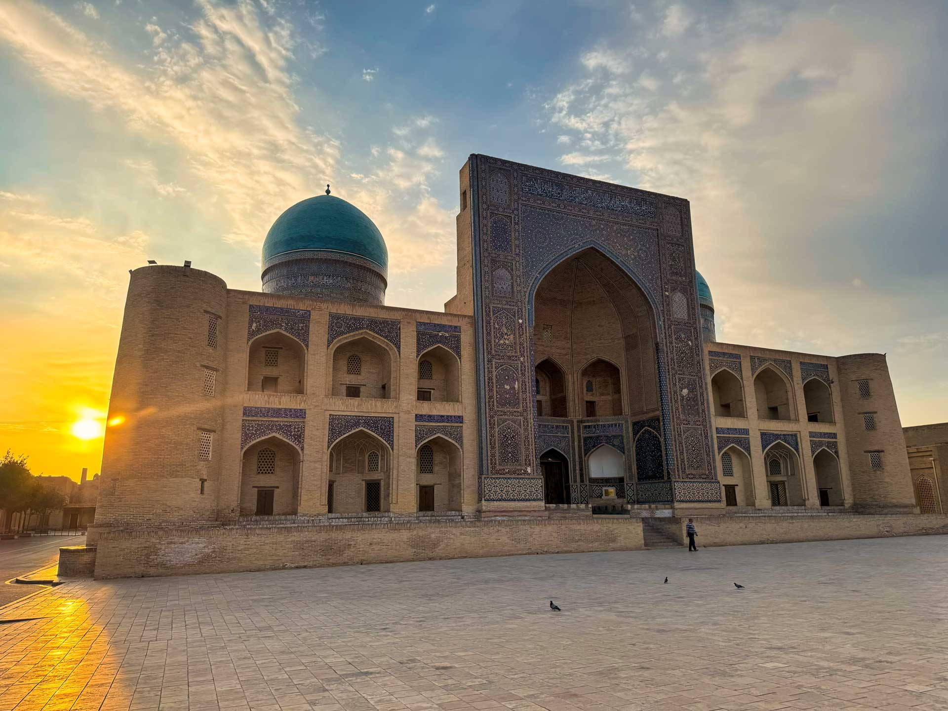 Východ slnka, Buchara, Uzbekistan