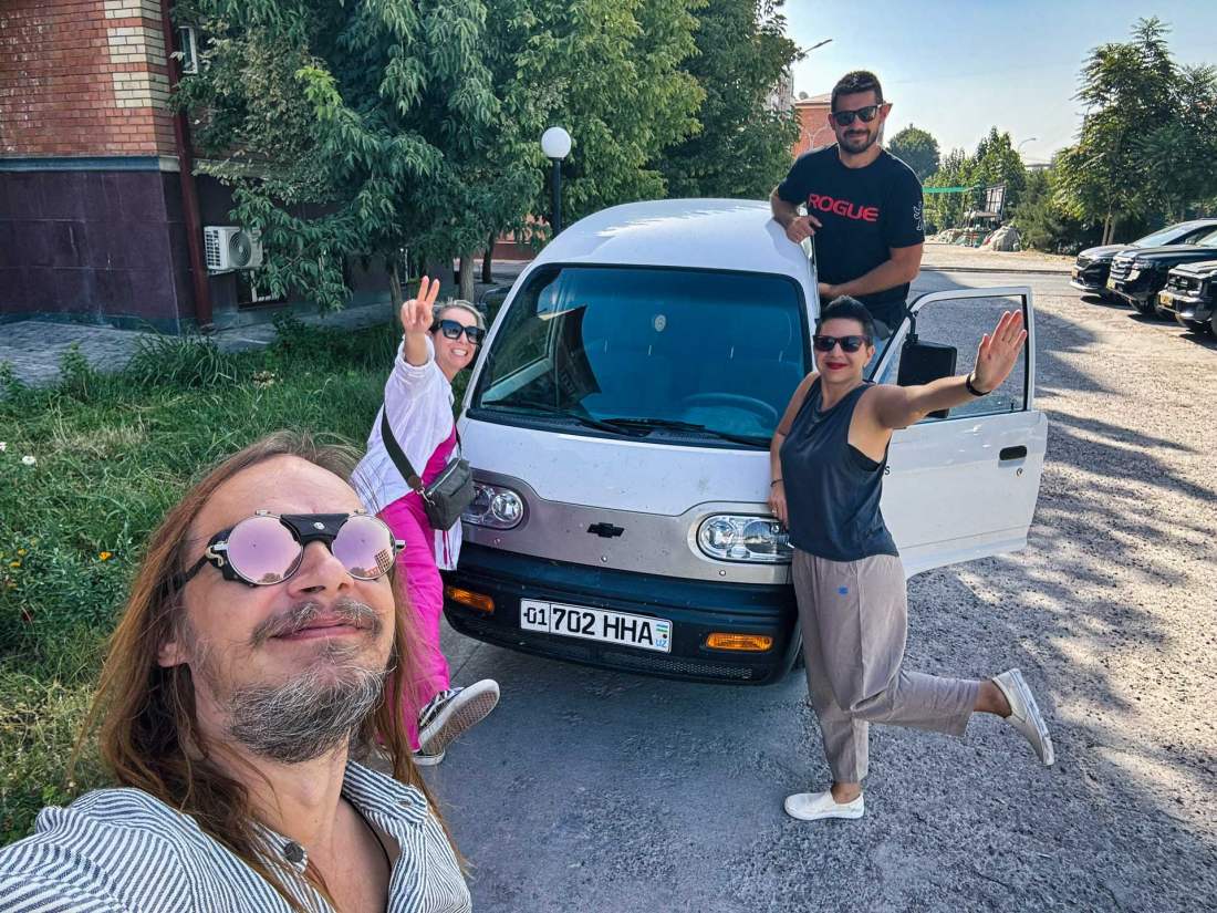 autopožičovňa v Taškente