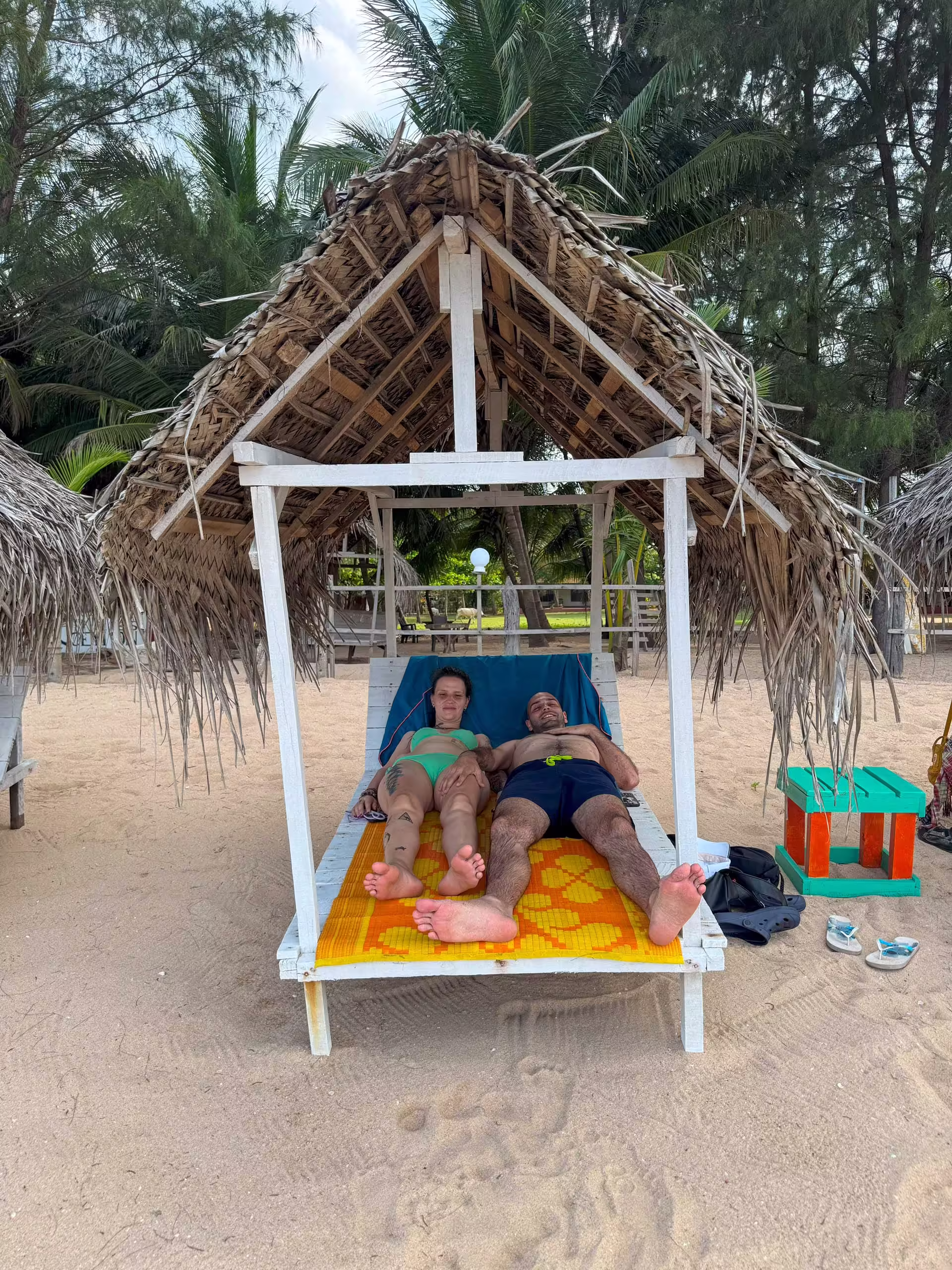 Bar na pláži, Nilaveli, Srí Lanka